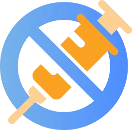 No needles icon