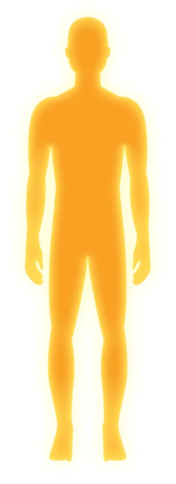 Locations of HAE attacks on the body